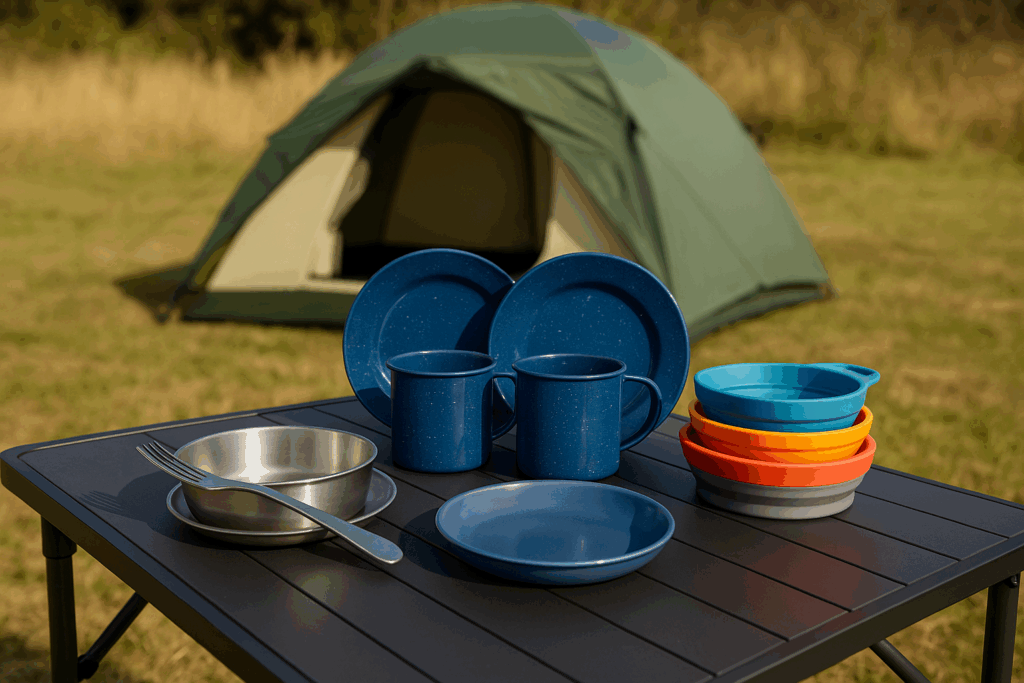 Camping-Geschirr