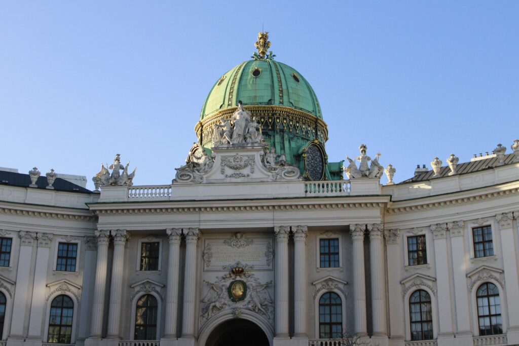 Berühmte Sehenswürdigkeit Wien - Hofburg