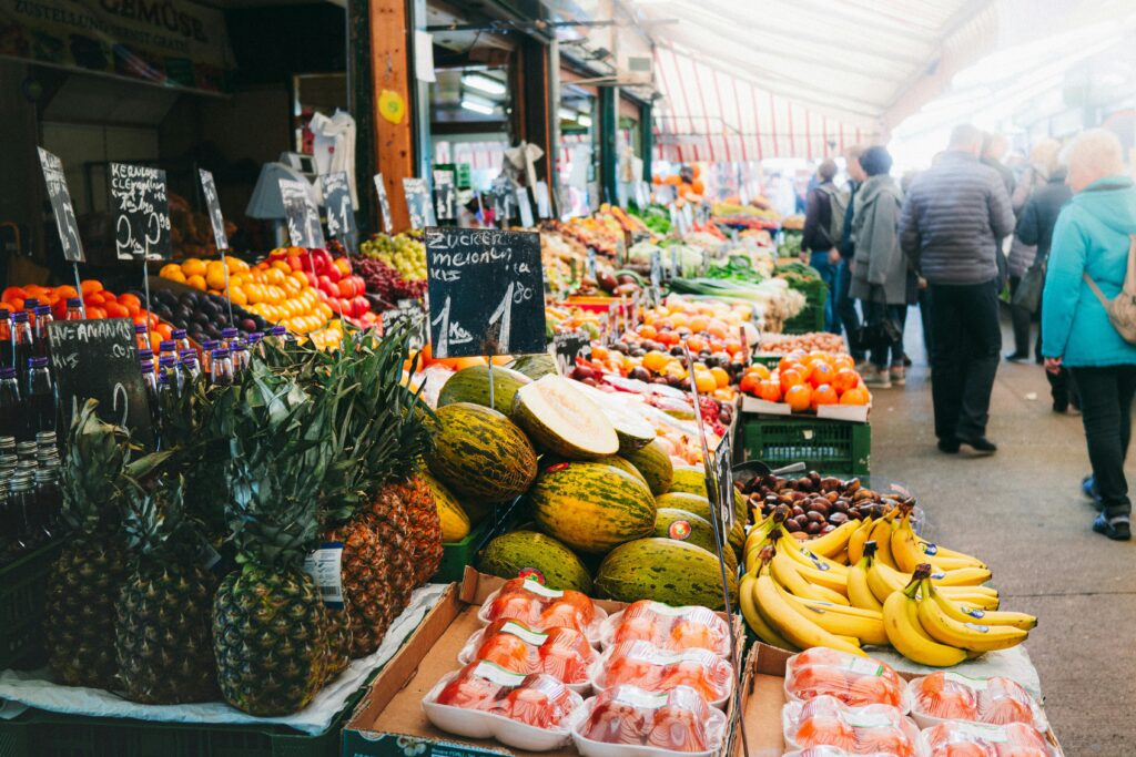 Top Sehenswürdigkeit in Wien ist der Naschmarkt