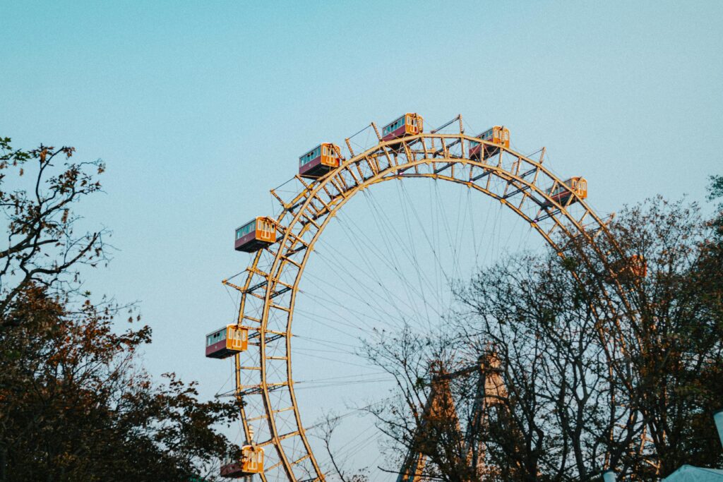 Wiener Prater und Riesenrad gehört zu Top 10 Sehenswürdigkeiten