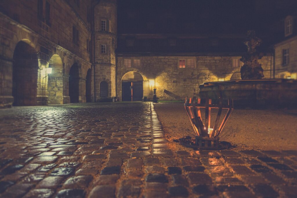 Burg Führung über Silvester