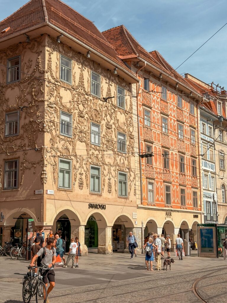 Hauptplatz in der Altstadt Graz