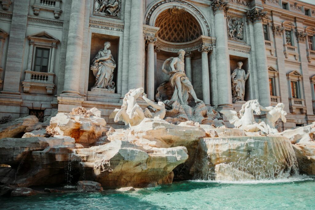 Trevi Brunnen in Rom